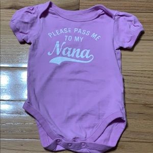 Pass Me to Nana Onesie